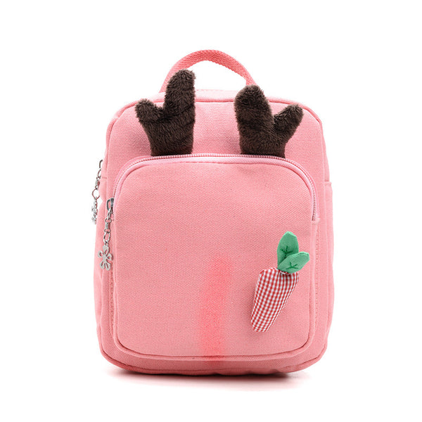 Reindeer & carrot mini backpack